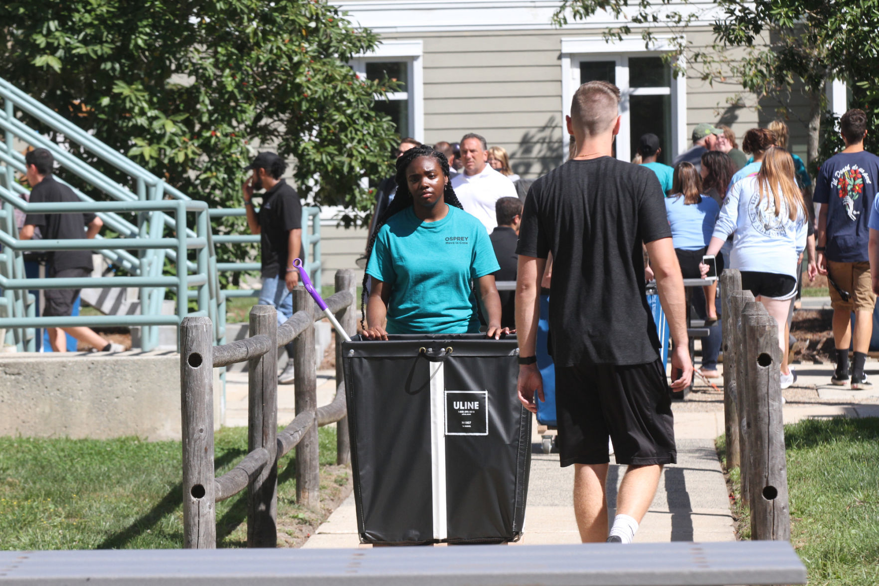 Stockton move in day